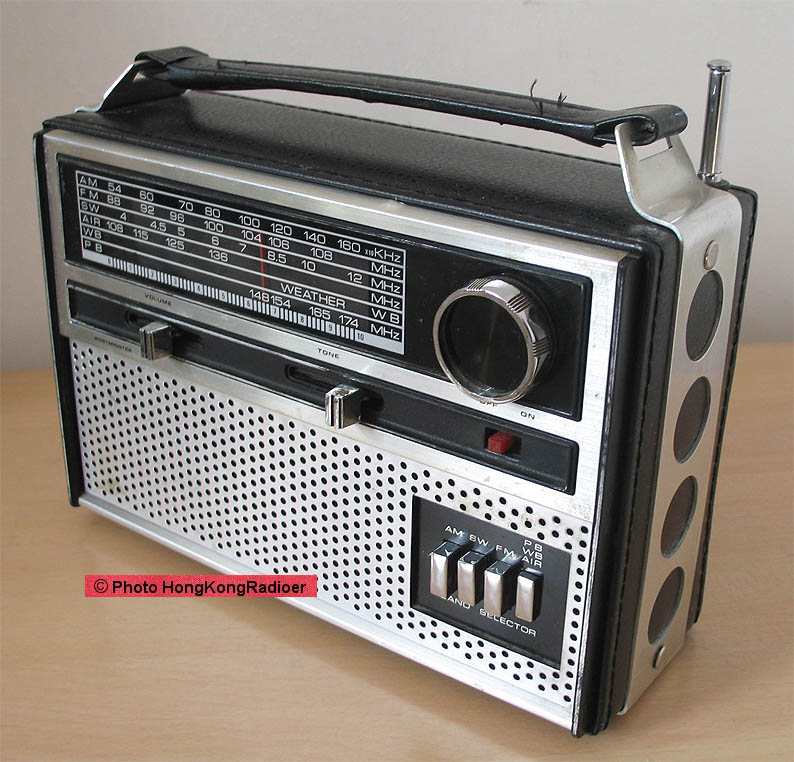 《每周一机入库》之57：香港制造之美国 WESTMINSTER 1445型六波段收音机