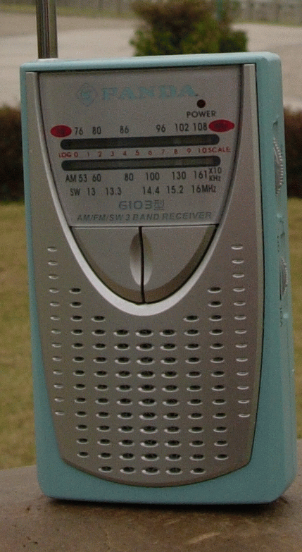 熊猫6103型收音机初试