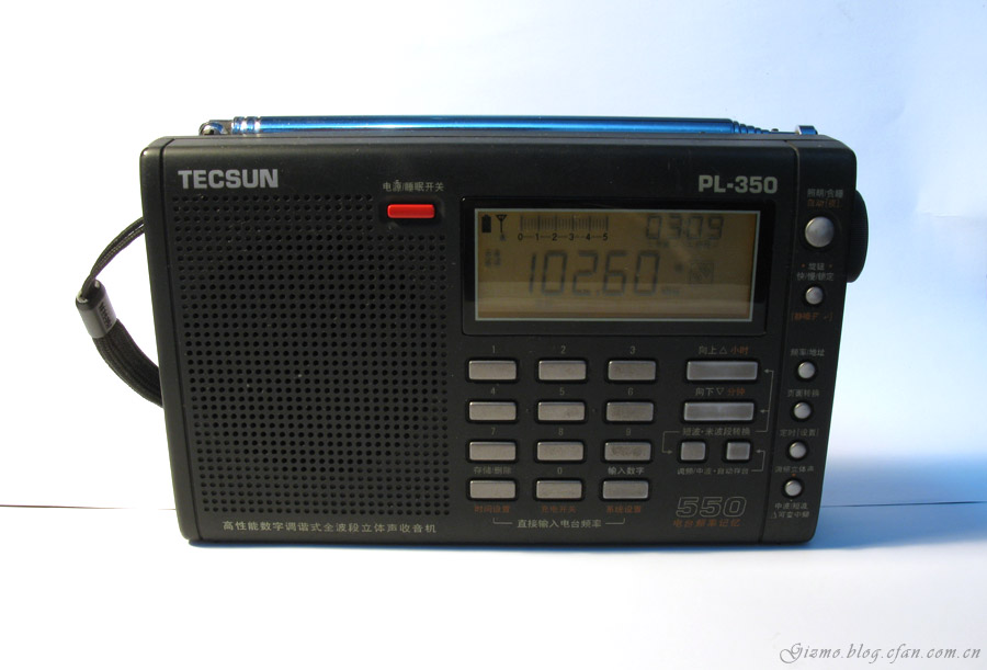 我的收音机(二)------我的TECSUN PL-350机评(已加上拆机图和洗后的一不明现象)