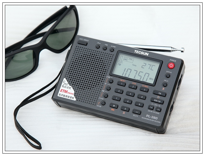 TECSUN PL-380全波段数字解调立体声收音机上市公告