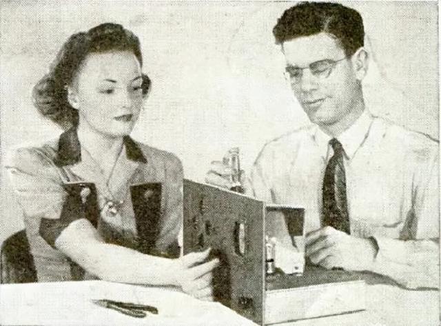 1943年组装一台三电子管“小巨人”广播接收机